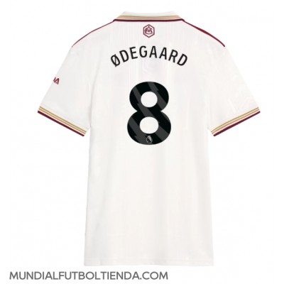 Camiseta Arsenal Martin Odegaard #8 Tercera Equipación Replica 2025-26 para mujer mangas cortas Camiseta Arsenal Martin Odegaard #8 Tercera Equipación Replica 2025-26 para mujer mangas cortas